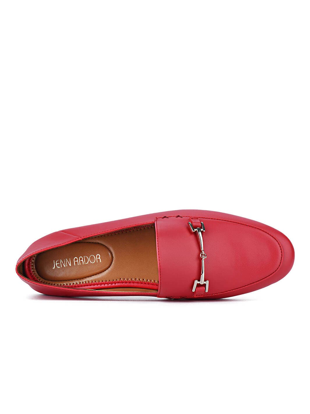 Slip On Loafers Women#color_rose-red