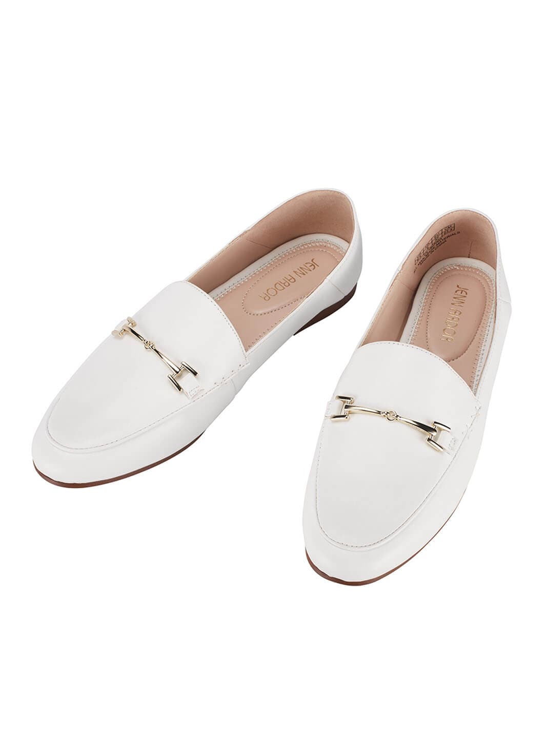 Slip On Loafers Women#color_white