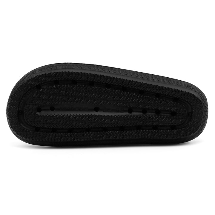 Black shoe insole on a white background#color_black