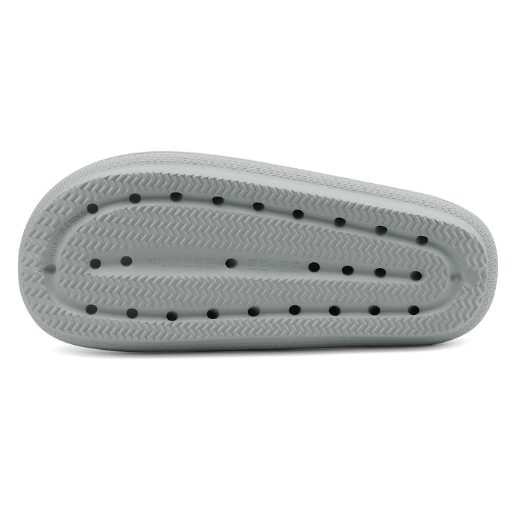 Gray shoe sole with black dots on a white background#color_gray
