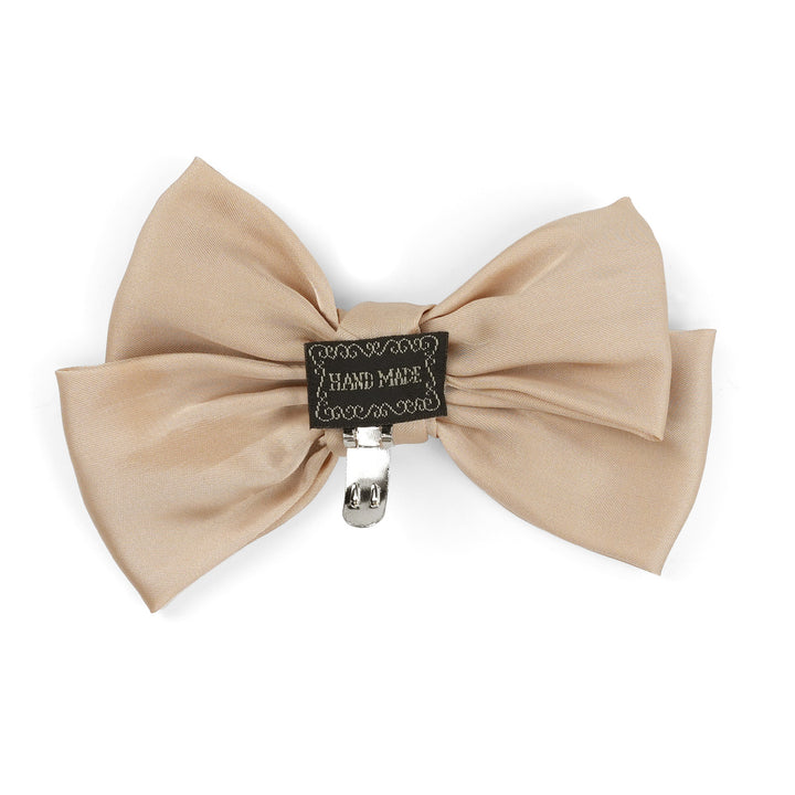 4pc Satin Bow Shoe Clips Set - Cute Buckle Decor for Heels, Bags, Clothing & Hair Accessories for Women & Teen Girls