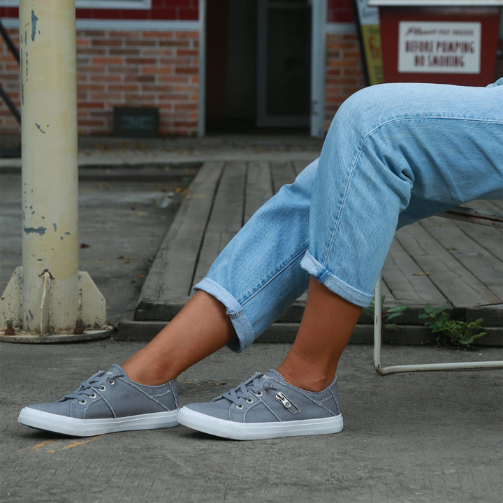 Women Casual Low-Top Sneakers#color_grey