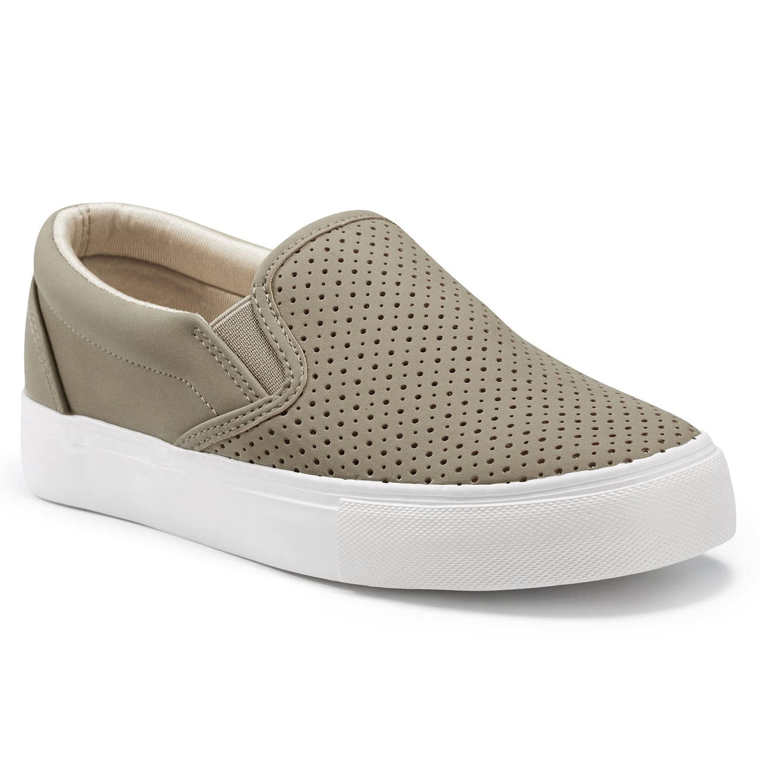 Women Slip-On Sneakers#color_taupe