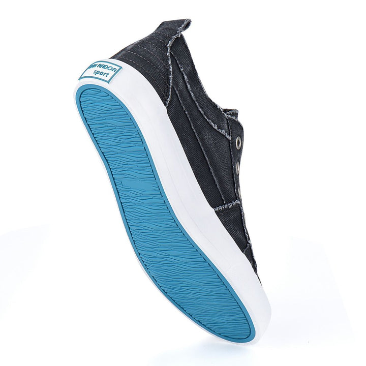JENN ARDOR Women Low-Top Tennis Canvas Sneaker