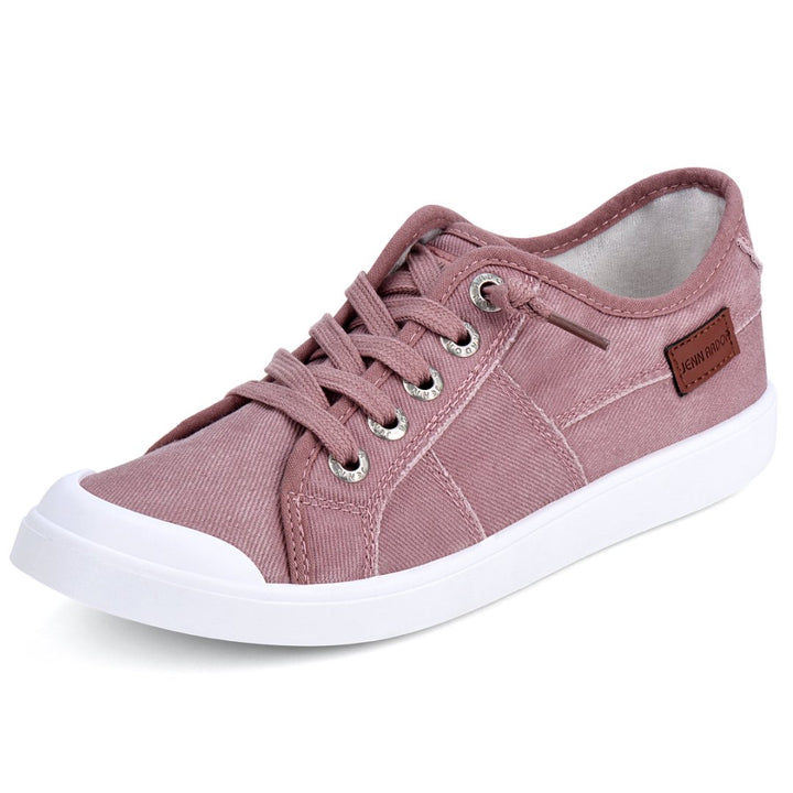 Pink sneaker with white sole on a white background#color_pink
