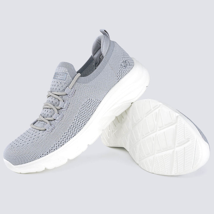 Summer Breathable Women Sneakers#color_grey
