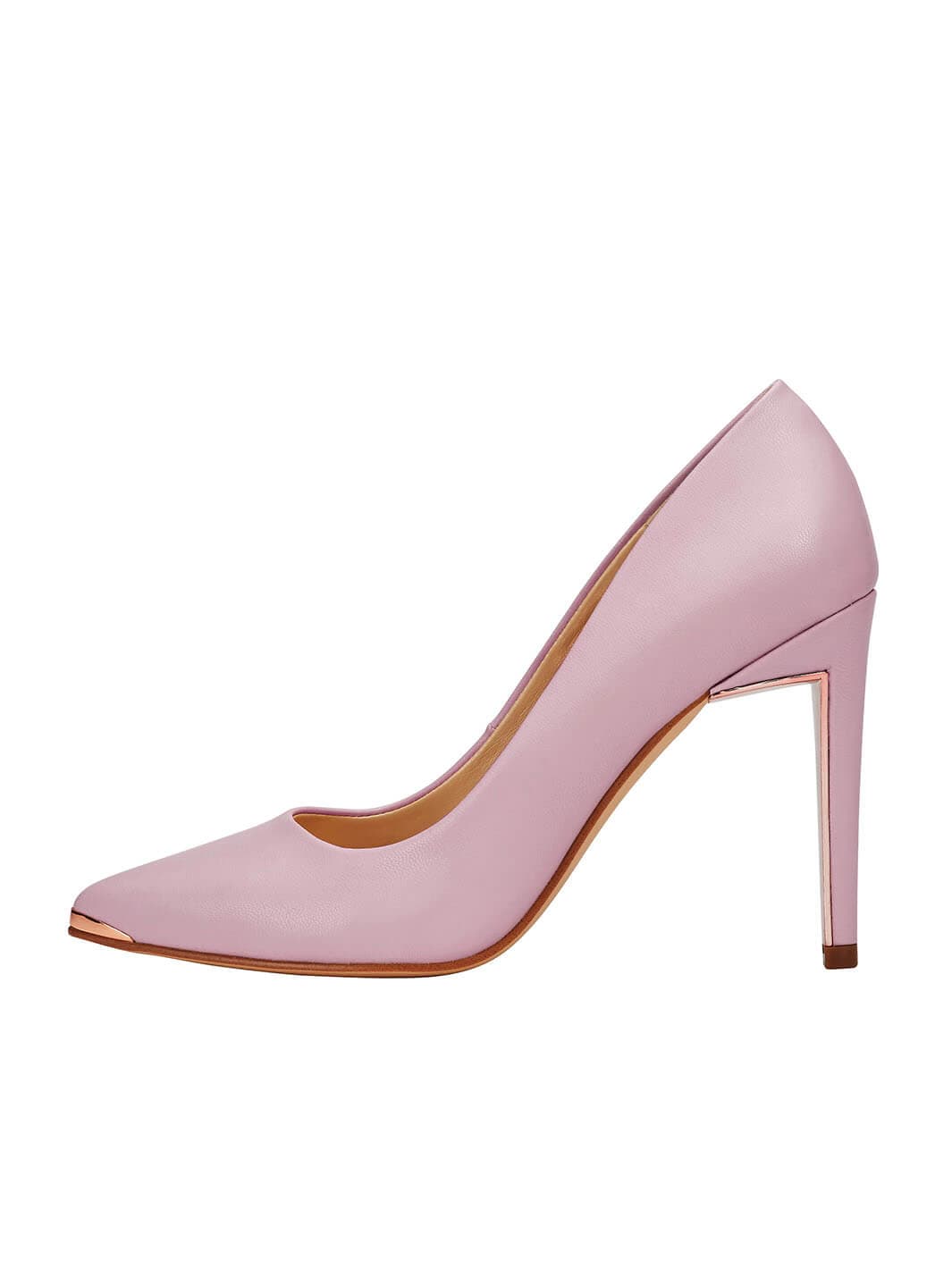 JENN ARDOR Women Fashion Pointed Toe Stiletto Heel Pumps#color_pink