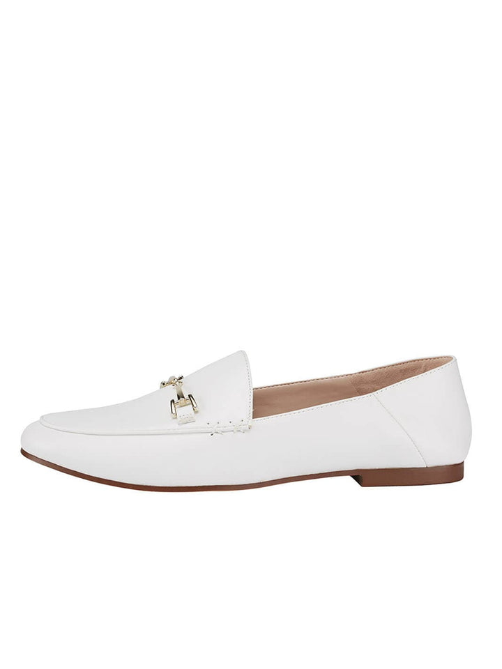Slip On Loafers Women#color_white