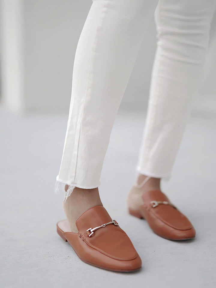 Mule Shoes For Women#color_brown