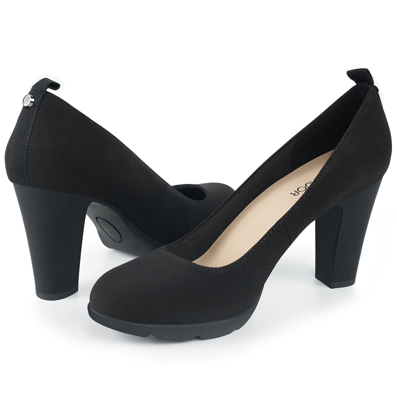 Trib too leather heels Yves Saint Laurent Black size 42 EU in Leather -  40335390