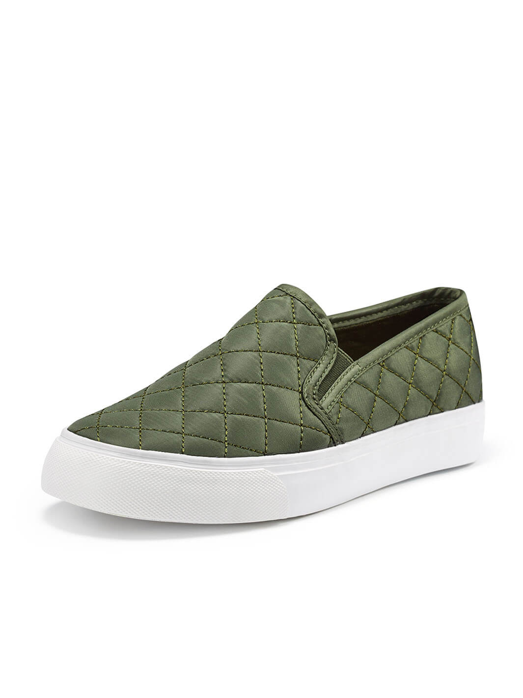 Canvas Slip On Sneakers#color_olive