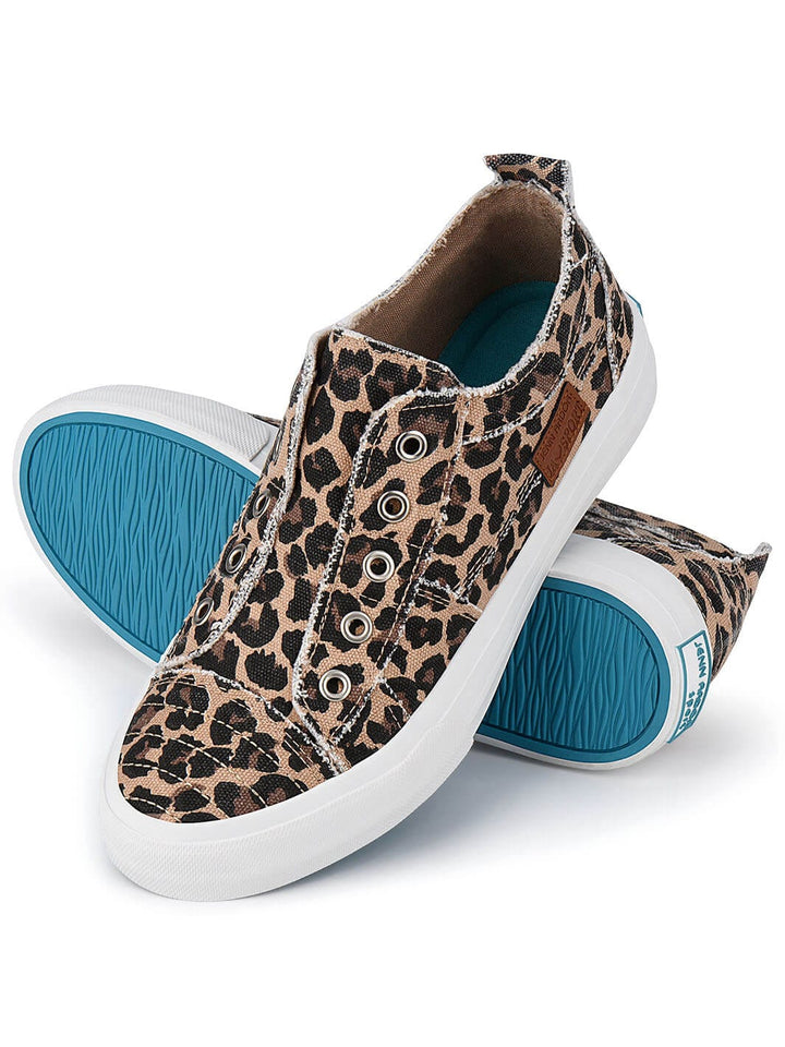White Sneakers Women#color_leopard