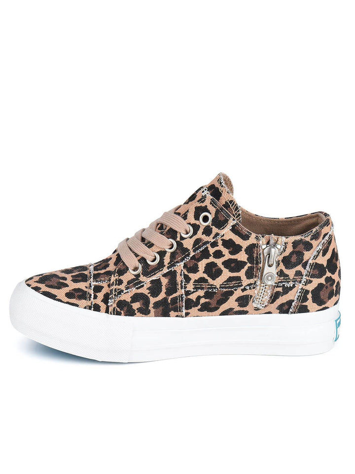 Women Casual High-Top Sneaker#color_leopard