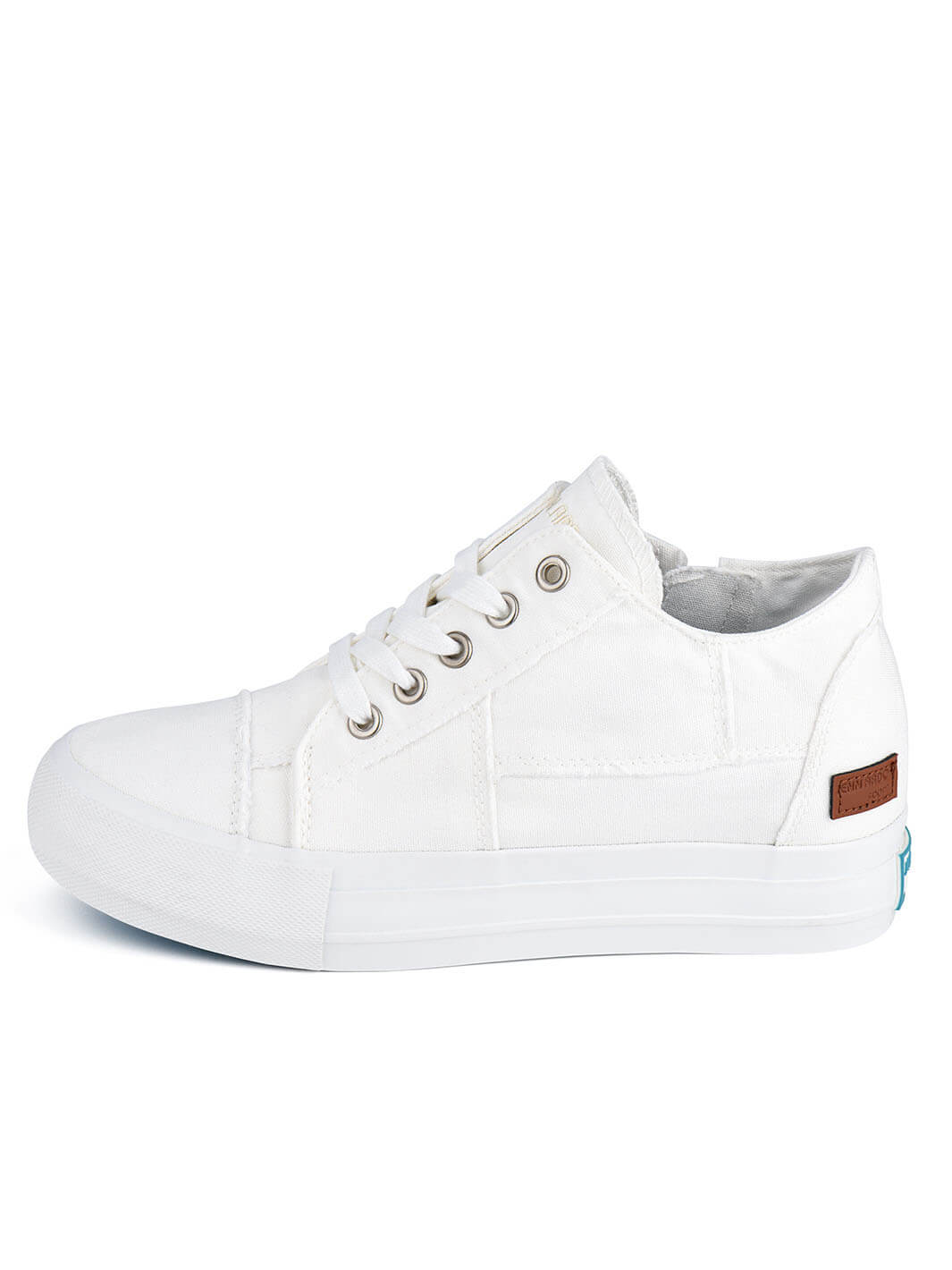 Women Casual High-Top Sneaker#color_white